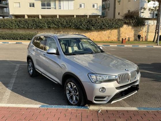 ב.מ.וו X3 4X4 XDRIVE28I X-Line אוט' 2.0 (245 כ''ס) בנזין 2017 למכירה בבת ים