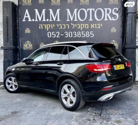 מרצדס GLC 4X4 GLC220D Exclusive אוט' דיזל 2.1 (170 כ"ס) דיזל 2017 למכירה בראשון לציון