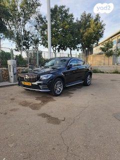 מרצדס GLC-Class קופה 4X4 GLC350E AMG Coupe הייבריד אוט' 2.0 (211 כ"ס) היברידי חשמל / בנזין 2018 למכירה בפתח תקווה