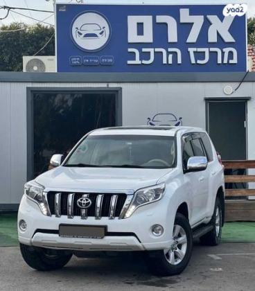 טויוטה לנד קרוזר ארוך 4X4 Luxury אוט' דיזל 7 מק' 2.8 (177 כ"ס) דיזל 2016 למכירה בבאר שבע