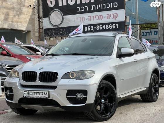 ב.מ.וו X6 4X4 XDRIVE30D Luxury אוט' דיזל 3.0 (245 כ''ס) דיזל 2012 למכירה בנתניה