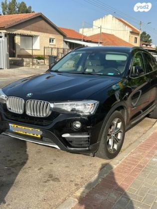 ב.מ.וו X4 4X4 XDRIVE20I Sport אוט' 2.0 (184 כ''ס) בנזין 2017 למכירה בראשון לציון