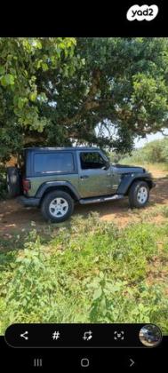 ג'יפ / Jeep רנגלר קצר 4X4 2D Sport S אוט' 2.0 (272 כ''ס) בנזין 2021 למכירה ברמת השרון