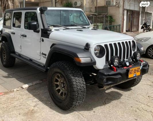 ג'יפ / Jeep רנגלר ארוך 4X4 Sport S אוט' 2.0 (272 כ''ס) ק'-2 בנזין 2021 למכירה בבני ברק