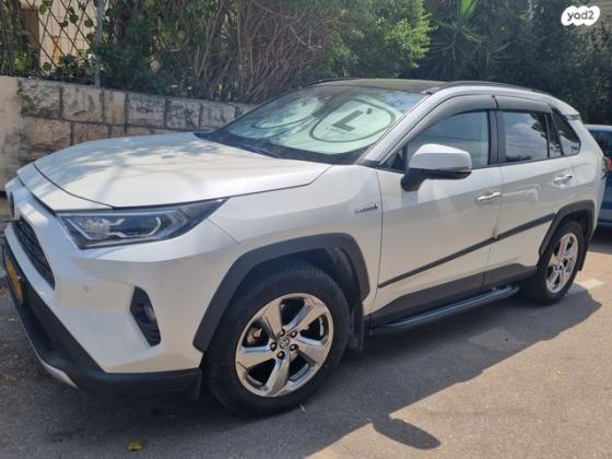 טויוטה RAV4 הייבריד 4X4 E-xclusive הייבריד אוט' 2.5 (178 כ''ס) בנזין 2021 למכירה בחיפה