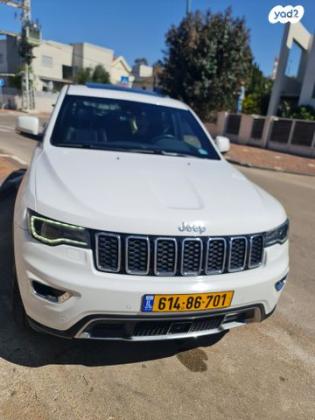 ג'יפ / Jeep גרנד צ'ירוקי 4X4 Limited אוט' 3.6 (282 כ"ס) בנזין 2019 למכירה בחדרה