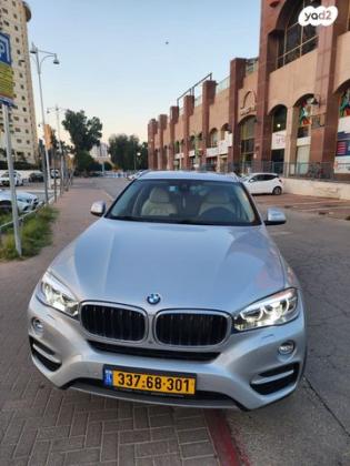 ב.מ.וו X6 4X4 XDRIVE30D Exclusive אוט' דיזל 3.0 (258 כ''ס) דיזל 2018 למכירה בבאר שבע