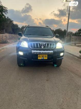 טויוטה לנד קרוזר קצר 4X4 Luxury אוט' דיזל 3.0 (173 כ''ס) דיזל 2008 למכירה בזכרון יעקב