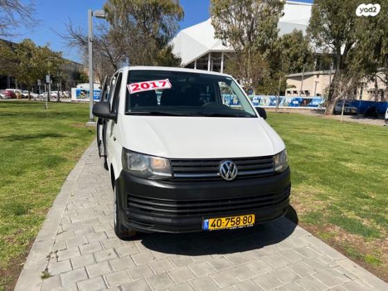 פולקסווגן טרנספורטר מסחרי/נוסעים Kombi קצר ידני דיזל 2-3 מק' 4 דל' 2.0 (84 כ''ס) דיזל 2017 למכירה בתל אביב יפו