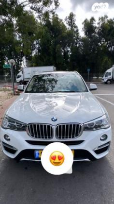 ב.מ.וו X4 4X4 XDRIVE28I Sport אוט' 2.0 (245 כ''ס) בנזין 2015 למכירה בגני תקווה