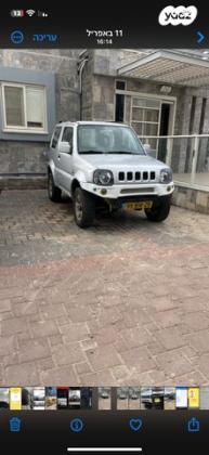 סוזוקי ג'ימני 4X4 JLX-L אוט' 1.3 (85 כ''ס) בנזין 2006 למכירה במשמר הירדן