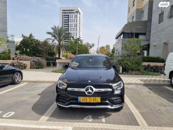 מרצדס GLC-Class קופה 4X4 GLC300E AMG Coupe הייבריד אוט' 2.0 (211 כ"ס) היברידי חשמל / בנזין 2021 למכירה ביבנה