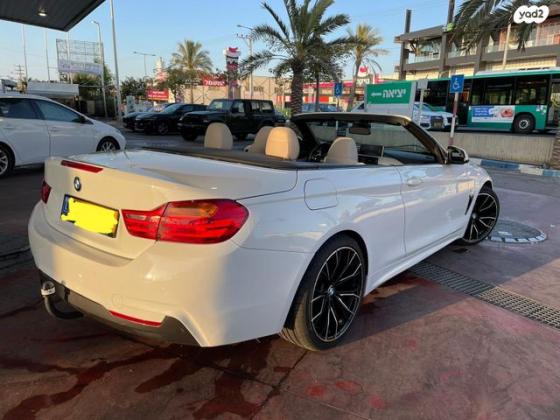 ב.מ.וו סדרה 4 420I Luxury קבריולט אוט' 2.0 (184 כ"ס) בנזין 2017 למכירה בראשון לציון