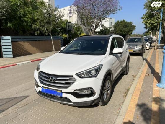 יונדאי סנטה פה 4X4 Supreme אוט' בנזין 7 מק' 2.4 (192 כ"ס) בנזין 2017 למכירה בחדרה