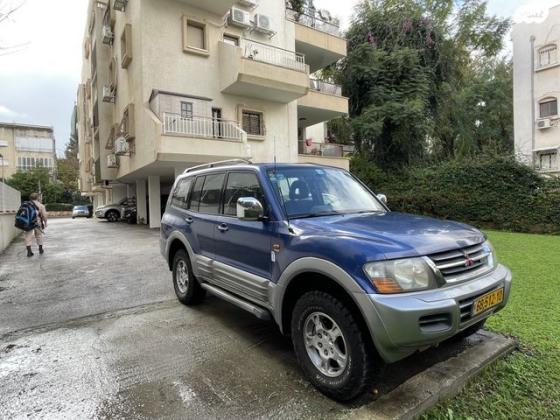 מיצובישי פג'רו ארוך 4X4 GLS אוט' דיזל 7 מק' 3.2 (160 כ''ס) דיזל 2001 למכירה בהרצליה