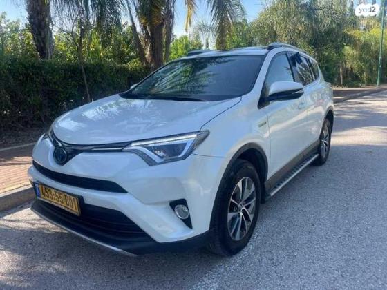 טויוטה RAV4 הייבריד Limited הייבריד אוט' 2.5 (155 כ"ס) בנזין 2018 למכירה באשדות יעקב איחוד