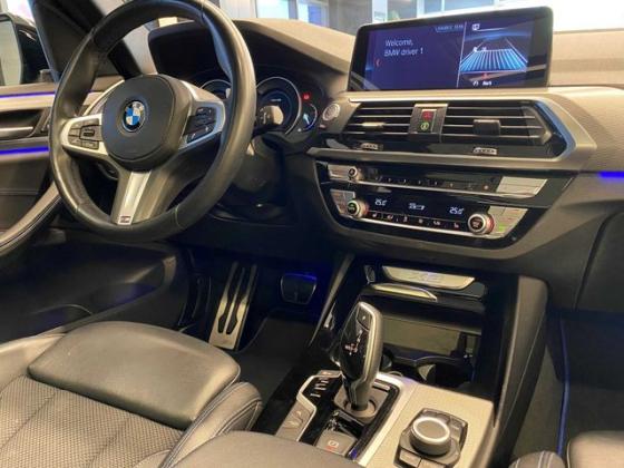 ב.מ.וו X3 4X4 XDRIVE30I Luxury M אוט' 2.0 (252 כ''ס) בנזין 2019 למכירה באשדוד