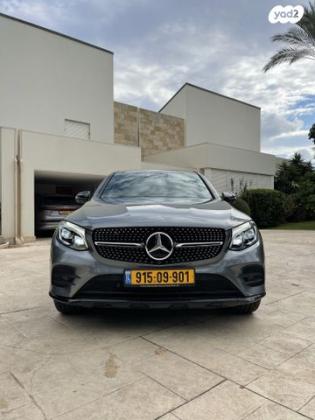 מרצדס GLC-Class קופה 4X4 GLC350E AMG Coupe הייבריד אוט' 2.0 (211 כ"ס) היברידי חשמל / בנזין 2018 למכירה בתל אביב יפו