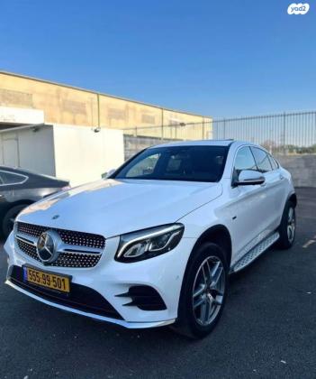 מרצדס GLC-Class קופה 4X4 GLC350E AMG Coupe הייבריד אוט' 2.0 (211 כ"ס) היברידי חשמל / בנזין 2018 למכירה בחיפה