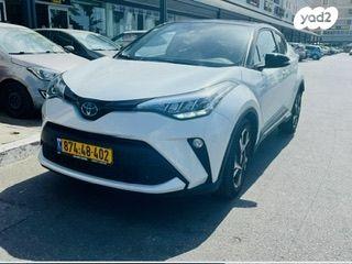 טויוטה C-HR Chic הייבריד אוט' 1.8 (98 כ"ס) בנזין 2022 למכירה בראשון לציון