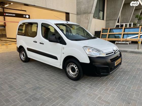 סיטרואן ברלינגו דור 2 (2008-2019) Comfort Plus ידני דיזל + 4 כ"א 1.6 (75 כ''ס) דיזל 2019 למכירה בגבעתיים