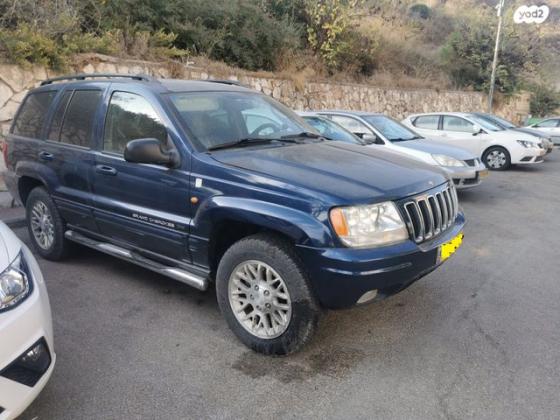 ג'יפ / Jeep גרנד צ'ירוקי (עד 2004) 4X4 Limited אוט' דיזל 2.7 (163 כ''ס) דיזל 2003 למכירה במגדל העמק