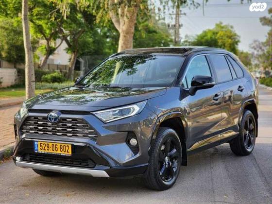 טויוטה RAV4 הייבריד E-motion Sky הייבריד אוט' 2.5 (178 כ''ס) בנזין 2021 למכירה בנתניה