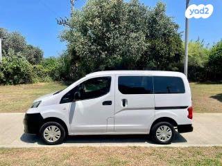 ניסאן NV200 Upper ידני דיזל 5 מק' 1.5 (90 כ''ס) דיזל 2015 למכירה בתל אביב יפו