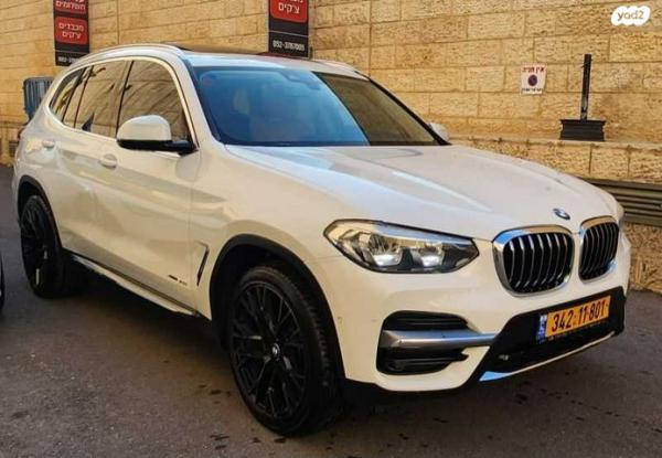 ב.מ.וו X3 4X4 XDRIVE30I Luxury Line אוט' 2.0 (252 כ''ס) בנזין 2018 למכירה בירושלים