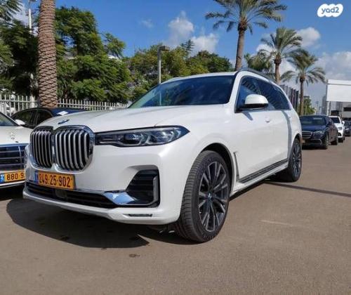 ב.מ.וו X7 4X4 XDRIVE 30D Pure Excel אוט' דיזל 3.0 (265 כ''ס) דיזל 2020 למכירה ב