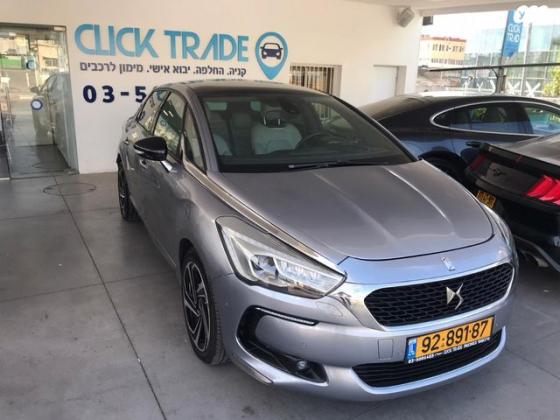 די.אס / DS DS5 Sport Chic אוט' 1.6 (165 כ''ס) בנזין 2017 למכירה בראשון לציון