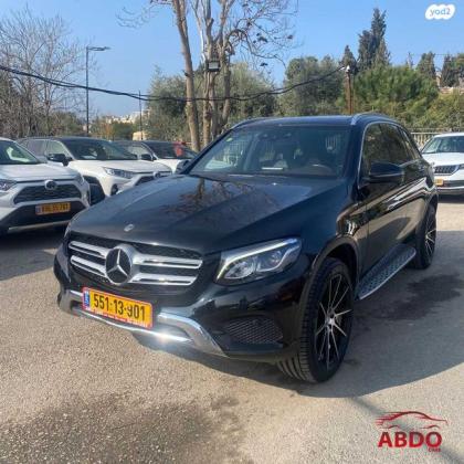 מרצדס GLC 4X4 GLC250 4MATIC Premium Plus אוט' 2.0 (211 כ''ס) בנזין 2019 למכירה בירושלים