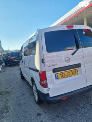 ניסאן NV200 Combi ידני דיזל 5 מק' 1.5 (90 כ''ס) דיזל 2018 למכירה בקרית אתא