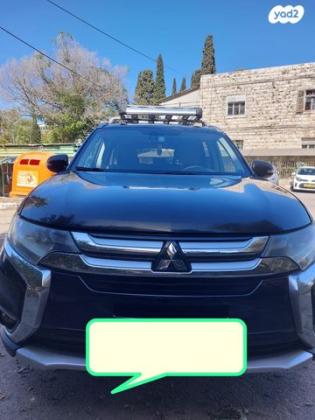 מיצובישי אאוטלנדר Premium אוט' 7 מק' 2.0 (150 כ''ס) בנזין 2017 למכירה בחיפה