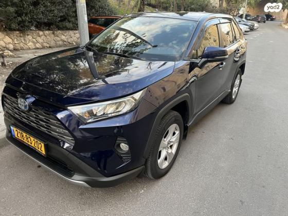 טויוטה RAV4 הייבריד E-xperience הייבריד 5 דל' אוט' 2.5 (178 כ''ס) בנזין 2020 למכירה בירושלים