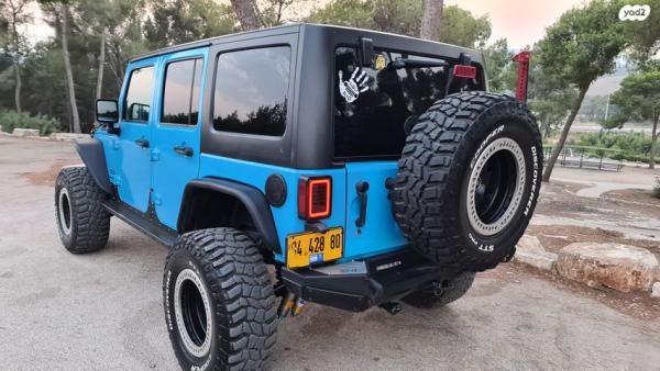 ג'יפ / Jeep רנגלר ארוך 4X4 Unlimited Sport אוט' 3.6 (280 כ''ס) ק'-2 בנזין 2017 למכירה בהושעיה