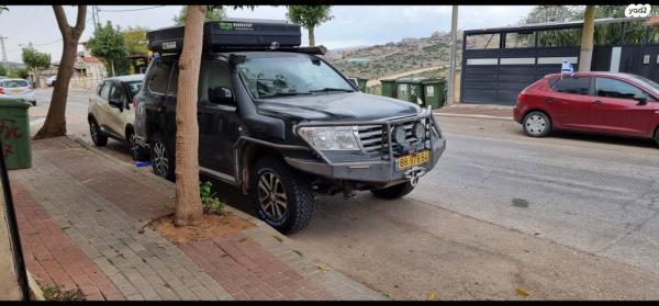 טויוטה לנד קרוזר V8 4X4 Luxury אוט' דיזל 4.5 (286 כ''ס) דיזל 2008 למכירה בעץ אפרים