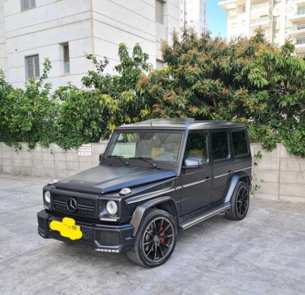 מרצדס G Class 4X4 G63 AMG Luxury אוט' 5.5 (544 כ''ס) בנזין 2013 למכירה בראשון לציון