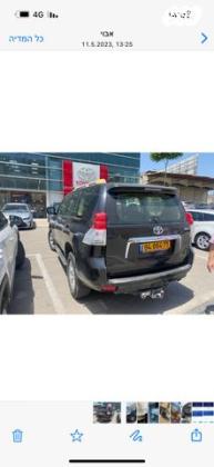 טויוטה לנד קרוזר ארוך 4X4 Luxury אוט' דיזל 7 מק' 3.0 (173 כ''ס) דיזל 2010 למכירה בכפר קאסם