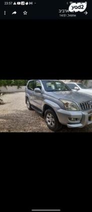 טויוטה לנד קרוזר קצר 4X4 Luxury אוט' דיזל 3.0 (166 כ''ס) דיזל 2007 למכירה בבן זכאי