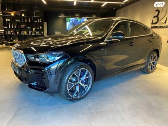 ב.מ.וו X6 4X4 XDRIVE 30D M-Sport אוט' דיזל 3.0 (286 כ''ס) דיזל 2022 למכירה באשדוד