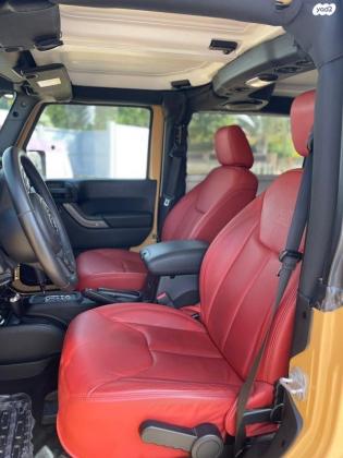 ג'יפ / Jeep רנגלר קצר 4X4 Sport אוט' 3.6 (280 כ''ס) בנזין 2014 למכירה בפתח תקווה