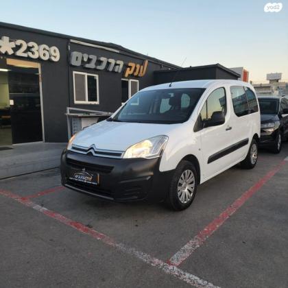 סיטרואן ברלינגו דור 2 (2008-2019) Comfort ידני דיזל 4 דל' 1.6 (75 כ"ס) טורבו דיזל 2017 למכירה בראשון לציון