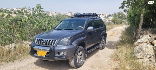 טויוטה לנד קרוזר ארוך 4X4 STD Plus אוט' דיזל 8 מק' 3.0 (173 כ''ס) דיזל 2008 למכירה בירושלים