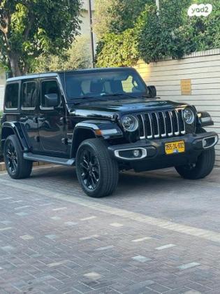 ג'יפ / Jeep רנגלר ארוך 4X4 Unlim Sahara 4XE היברידי אוט' 2.0 (270 כ''ס) היברידי חשמל / בנזין 2021 למכירה בעפולה