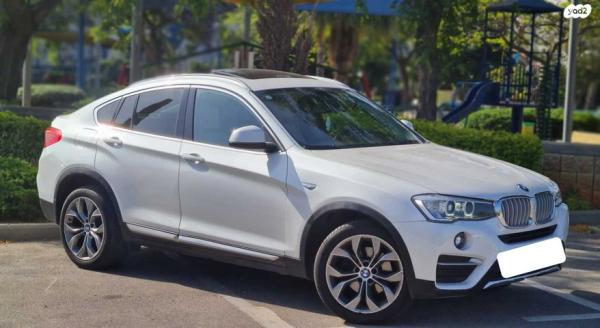 ב.מ.וו X4 4X4 XDRIVE28I Sport אוט' 2.0 (245 כ''ס) בנזין 2018 למכירה בראשון לציון