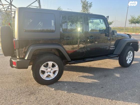 ג'יפ / Jeep רנגלר ארוך 4X4 Unlimited Sport אוט' 3.6 (280 כ''ס) ק'-2 בנזין 2013 למכירה במזכרת בתיה