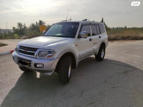 מיצובישי פג'רו ארוך 4X4 GLX אוט' דיזל 7 מק' 3.2 (165 כ''ס) דיזל 2003 למכירה בגן יבנה