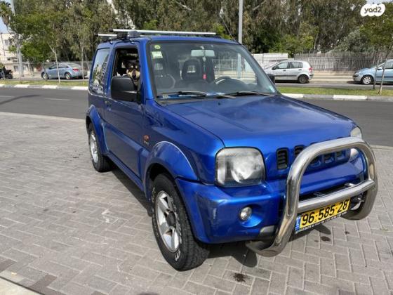 סוזוקי ג'ימני 4X4 JLX-L אוט' 1.3 (85 כ''ס) בנזין 2006 למכירה באור יהודה