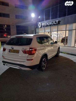 ב.מ.וו X3 4X4 XDRIVE20I X-Line אוט' 2.0 (184 כ''ס) בנזין 2015 למכירה באשדוד